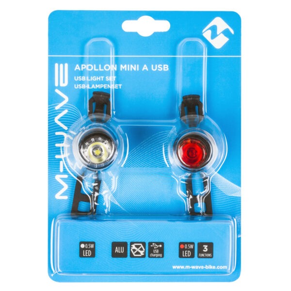 Jalgrattatulede komplekt M-WAVE Apollon Mini A USB - Image 3