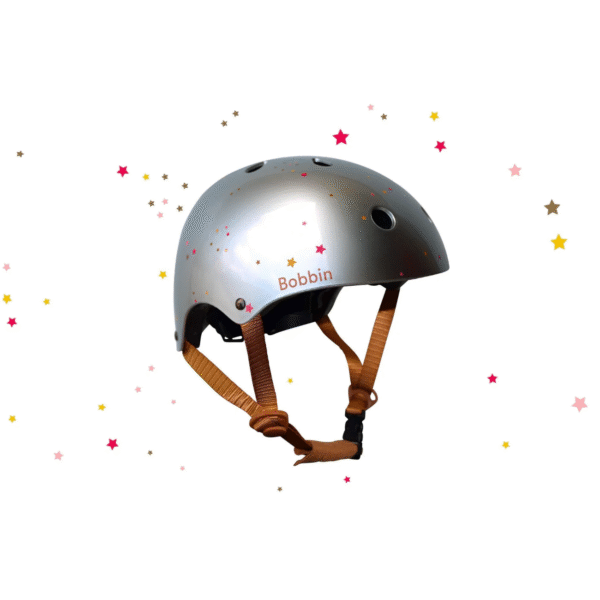 Kiiver lastele BOBBIN STARLING, Silver Multi Stars (S/M)
