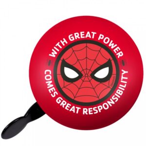 Jalgrattakell Spiderman Retro, punane