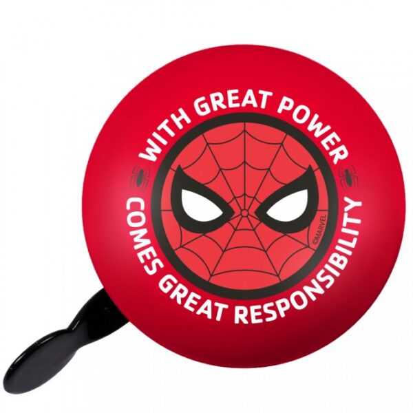 Jalgrattakell Spiderman Retro, punane