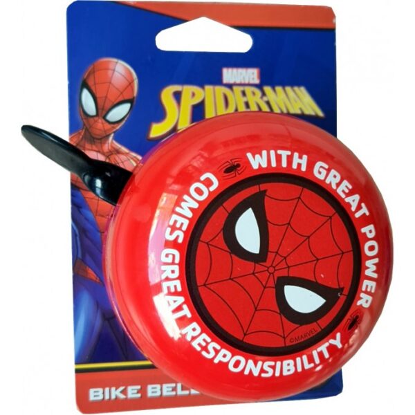Jalgrattakell Spiderman Retro, punane - Image 3