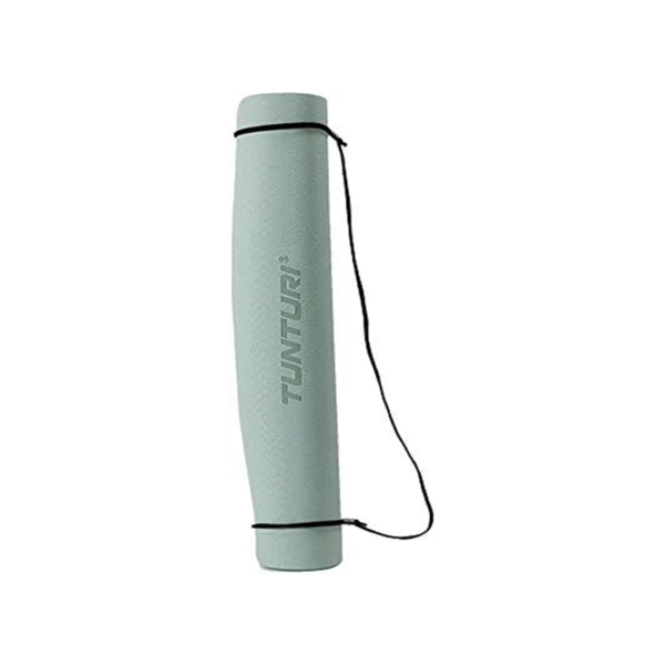 Joogamatt TUNTURI TPE Yogamat 4mm, sinine, must nöör - Image 2