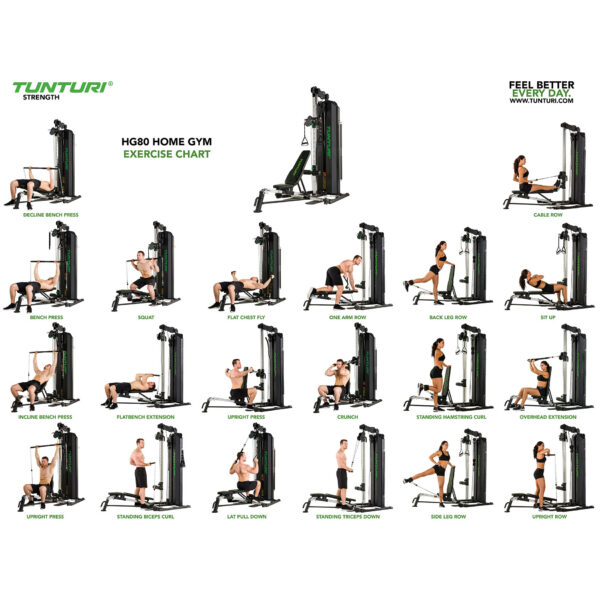 Jõupink Tunturi Tunturi HG80 Home Gym - Image 9