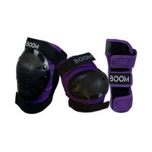Kaitsmed BOOM Classic Tripple Pad Set, lillad (M)