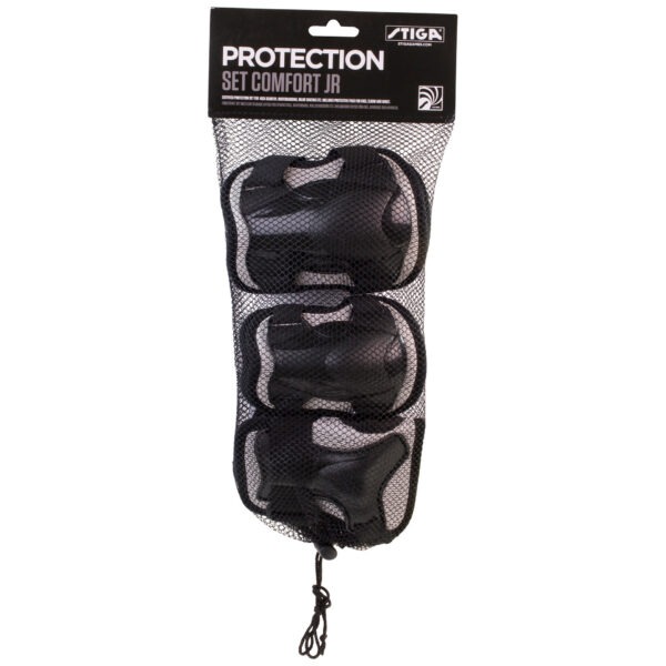 Kaitsmed STIGA Comfort JR, must, M suurus - Image 2