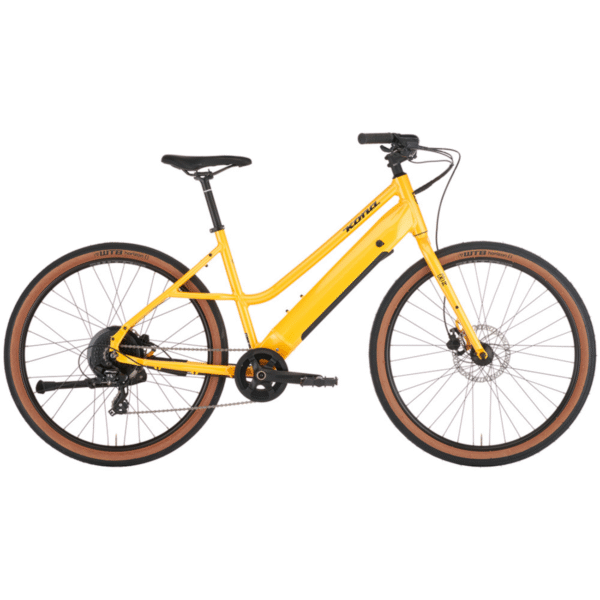 Elektrijalgratas Kona Coco HD, Gloss Metallic Yellow (S)