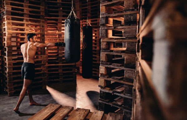 Poksikott Tunturi Classic Boxing Bag 100 cm, Incl. Chain - Image 3