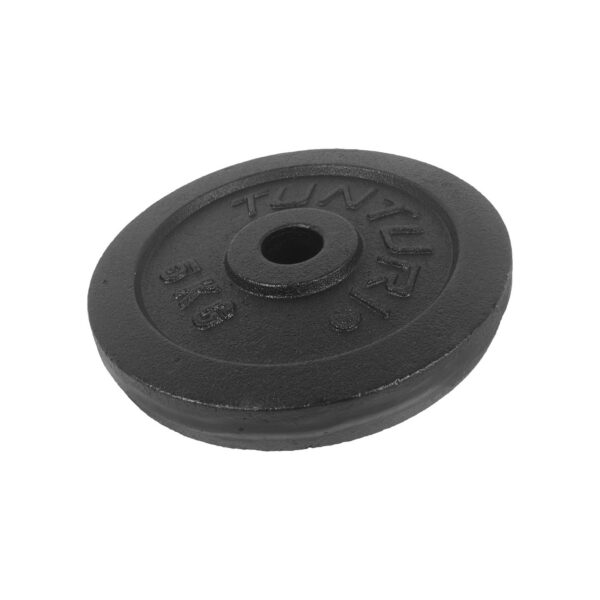 Raskusketas TUNTURI Plate Black, 30 mm, 5kg