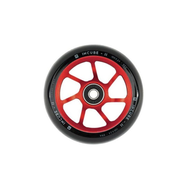 Ratas tõukerattale Ethic Incube Wheel V2 100 mm Red
