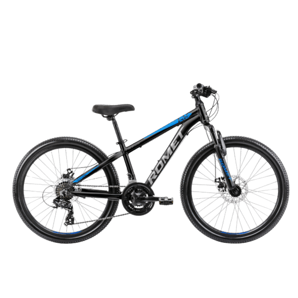 Laste jalgratas ROMET Rambler DIRT 24, must-sinine