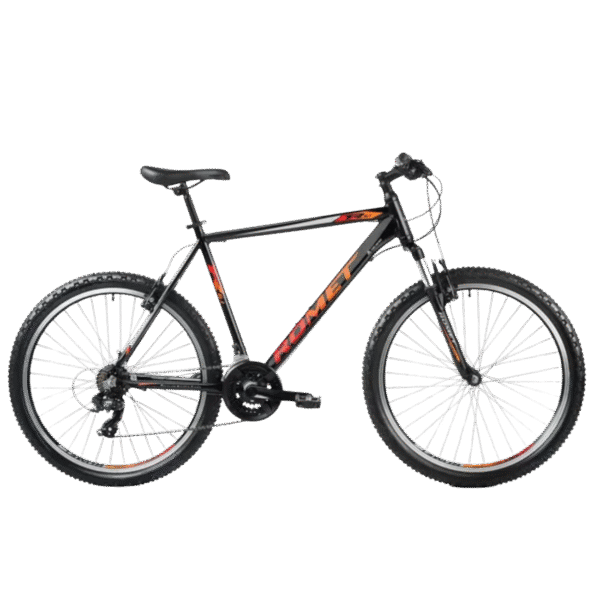 Jalgratas ROMET Rambler R6.1, 26" must-oranž (L)