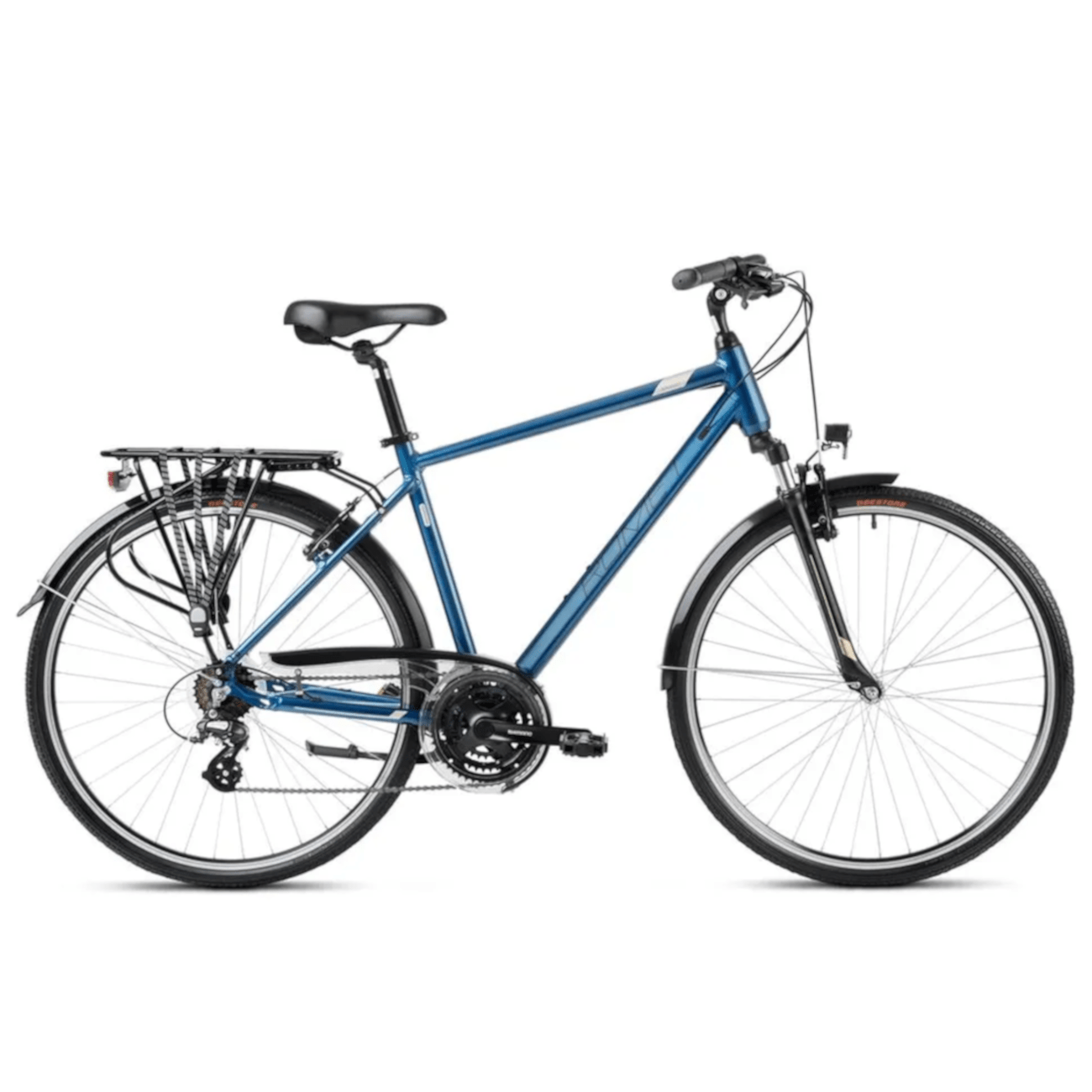 Hübriidratas ROMET Wagant 0, türkiis-kuldne (M)