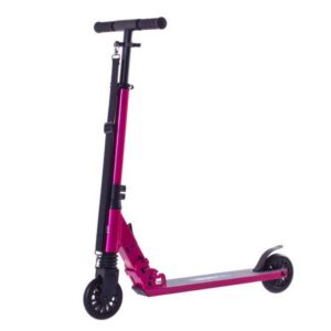 Tõukeratas RIDEOO 120 City Scooter LED Pink