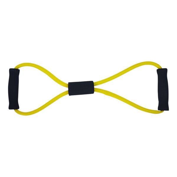 Võimlemiskummide komplekt TUNTURI Tubing Set with Grip, Light, Yellow - Image 6