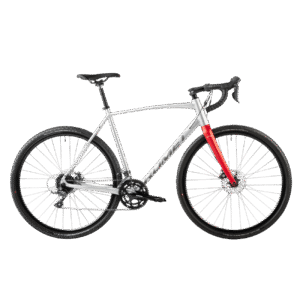 Gravel jalgratas ROMET Aspre 1, hõbe-punane (L)