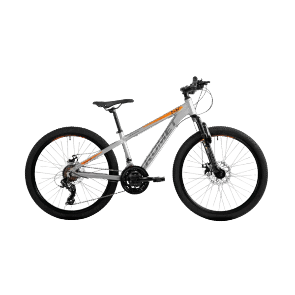 Laste jalgratas ROMET Rambler DIRT 24, hall-oranž