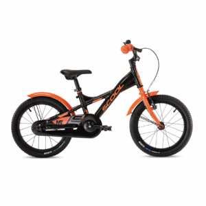 Laste jalgratas S´COOL XXlite, 16" must-oranž