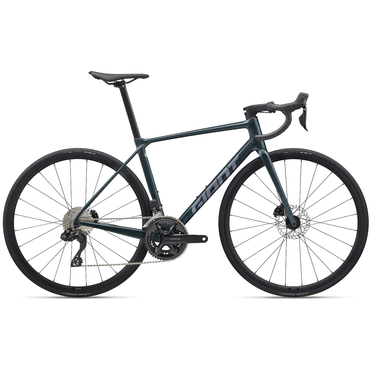 Maanteeratas GIANT TCR Advanced 1 PC (2025) Asphalt Green (L)