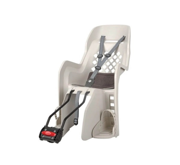 Lastetool Polisport Joy raamikinnitusega, helehall