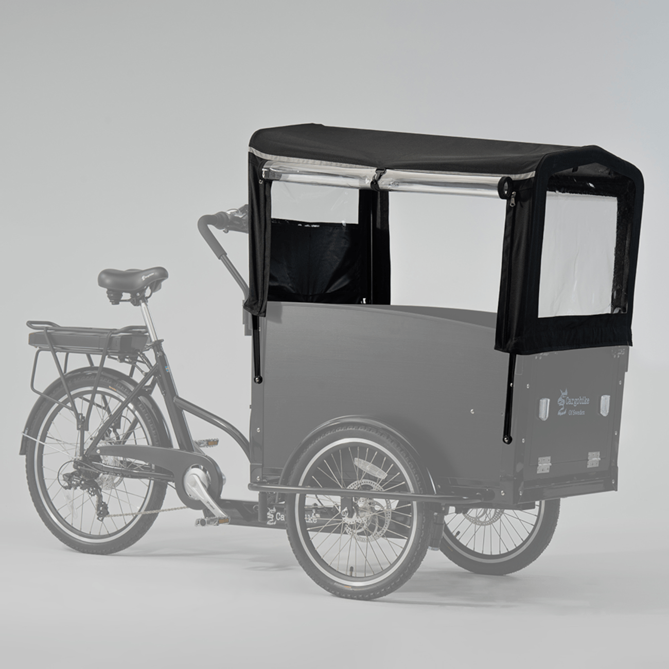 Vihmakate CARGOBIKE Canopy Square Premium for Classic