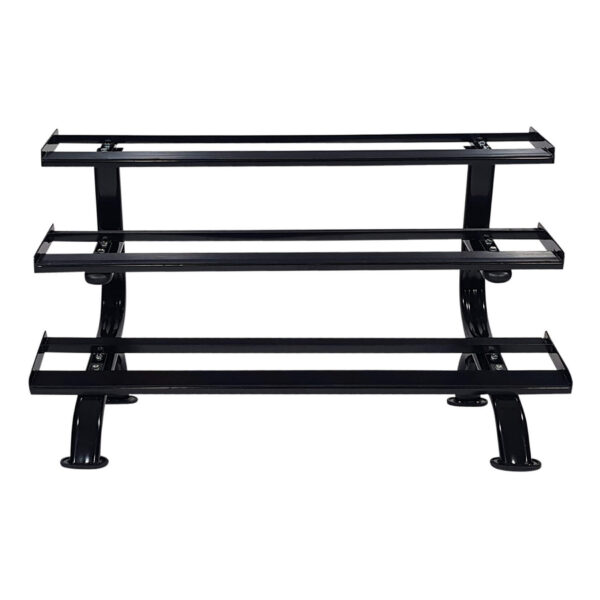 Hantlite ladustamisriiul TUNTURI Dumbbell Rack Prof, 3-korruseline - Image 3