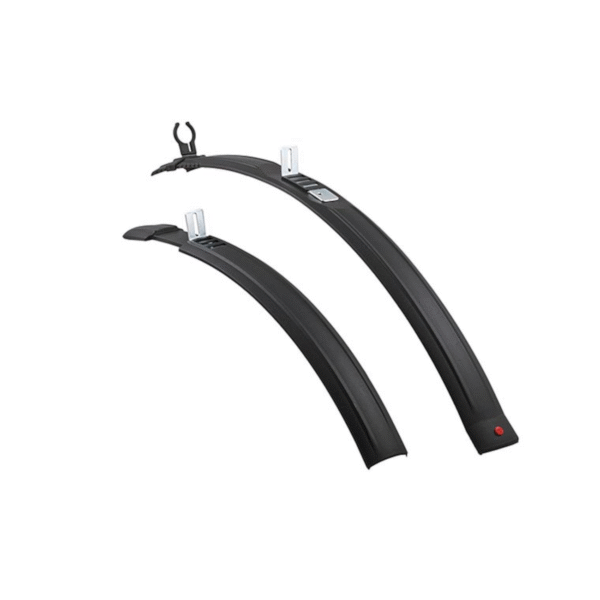 Porilauakomplekt HEBIE Natter, 26"-29", V-piduritele, must
