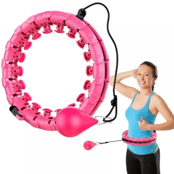 Hularõngas Smart Hula Hoop HHP002, roosa - Image 3