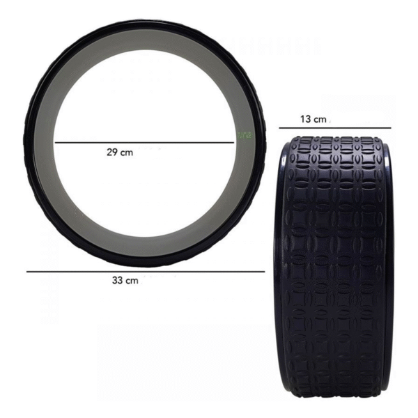 Joogaratas TUNTURI Yoga Wheel, must - Image 3