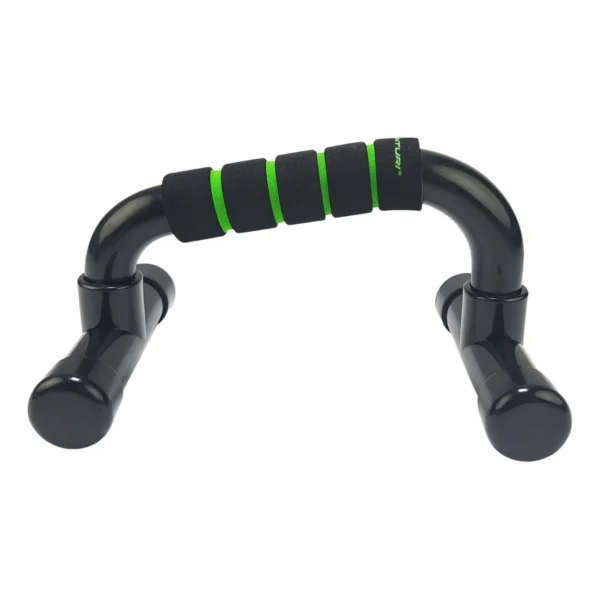 Kätekõverdustoed TUNTURI Push Up Bar PVC, must-roheline - Image 4
