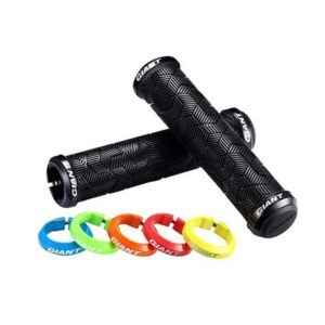 Käepidemed GIANT TACTAL DOUBLE LOCK-ON GRIP must/sinine