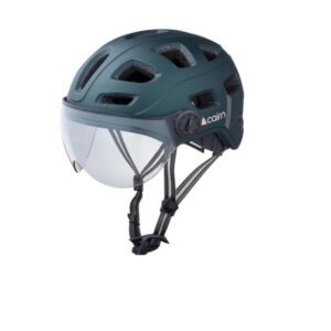 Kiiver CAIRN QUARTZ Transparent Visor LED USB Matte Metallic Night (L)