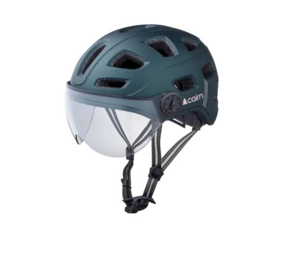 Kiiver CAIRN QUARTZ Transparent Visor LED USB Matte Metallic Night (L)