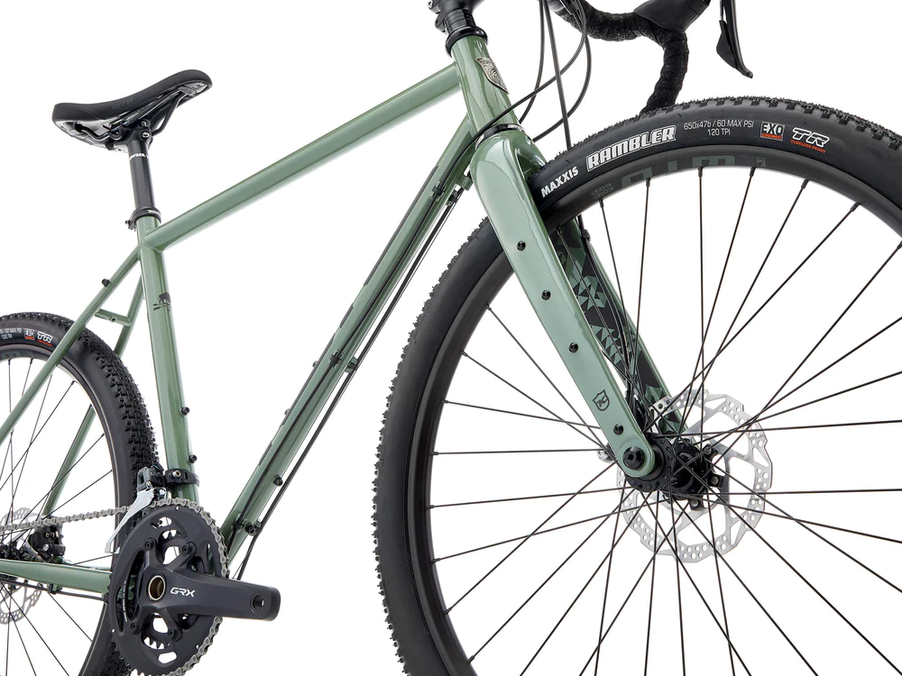 Gravel ratas KONA Rove LTD, 27.5" Gloss Metallic Green (S) - Image 2