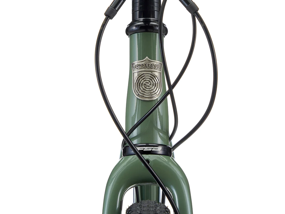 Gravel ratas KONA Rove LTD, 27.5" Gloss Metallic Green (S) - Image 4
