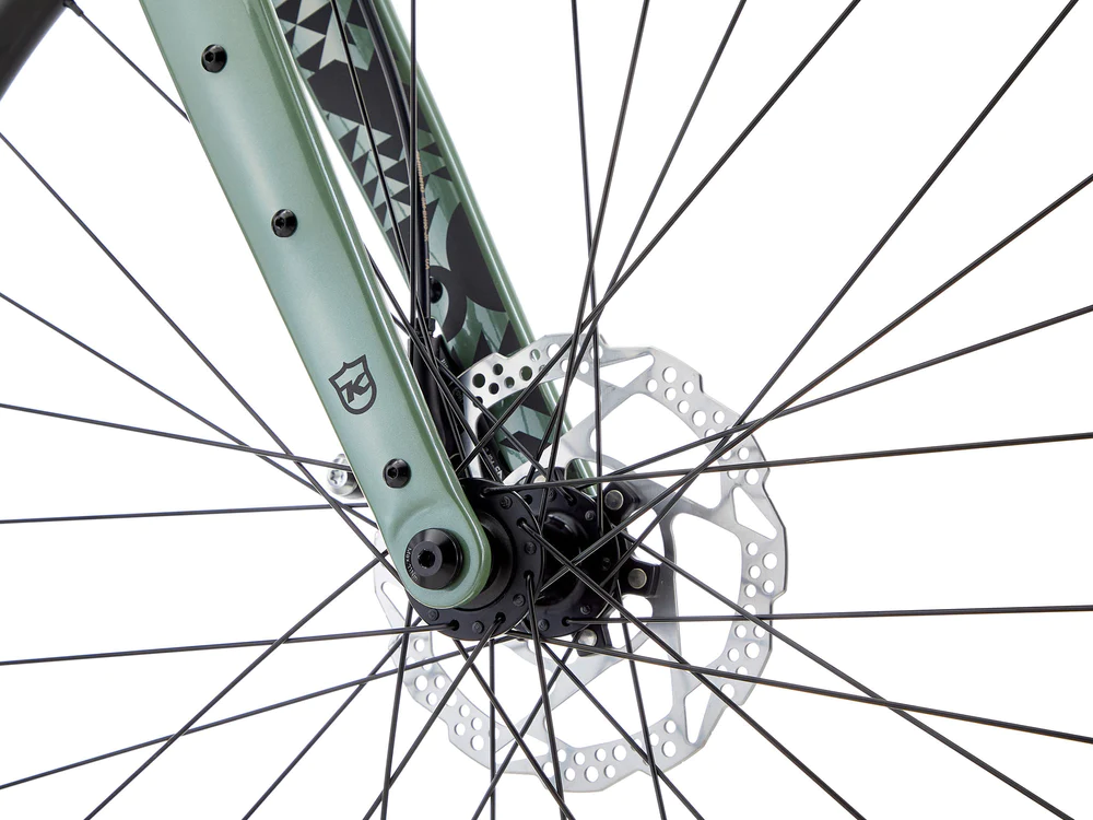 Gravel ratas KONA Rove LTD, 27.5" Gloss Metallic Green (S) - Image 8