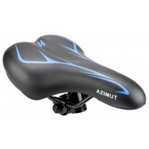 Laste sadul AZIMUT Kids 240x135mm, must-sinine