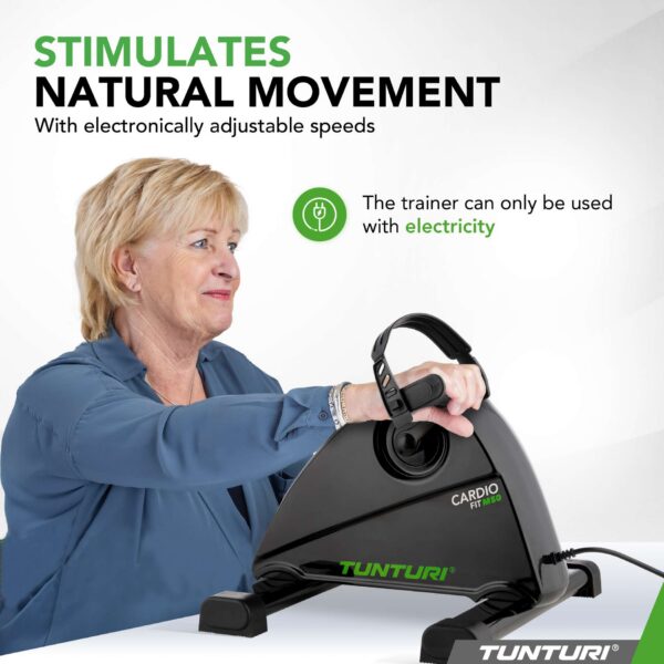 Miniratas mootoriga TUNTURI Cardio Fit M50 Minibike Motorized - Image 3