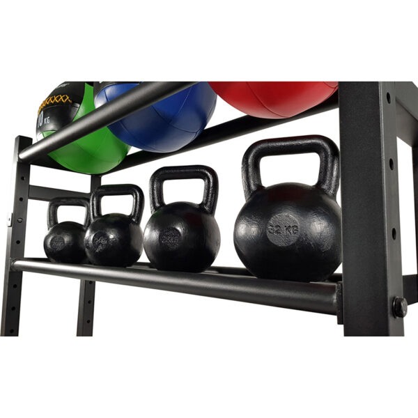 Multifunktsionaalne alus Tunturi Wall-Kettle-Bumper Multi Storage Rack (1/2 - Image 3