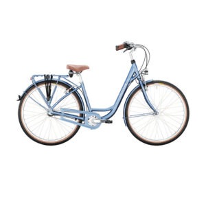 Naiste jalgratas EXCELSIOR Swan Urban 26" 45 cm, 3k, sinakashall/matt