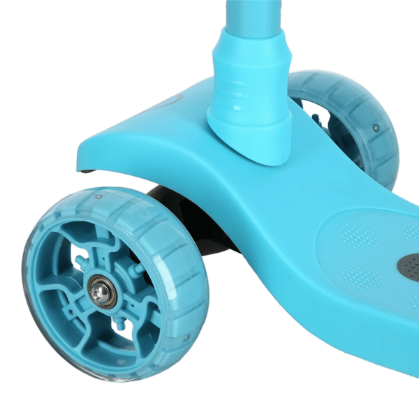 Laste tõukeratas NILS FUN HLB09 Turquoise Scooter, sinine - Image 8