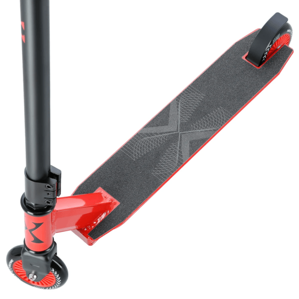 Trikitõukeratas NILS EXTREME HS106 Stunt Scooter, must-punane - Image 3