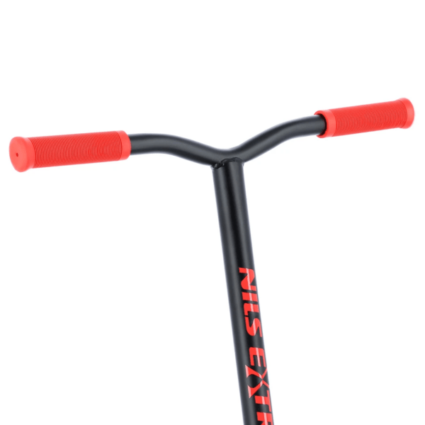 Trikitõukeratas NILS EXTREME HS106 Stunt Scooter, must-punane - Image 8