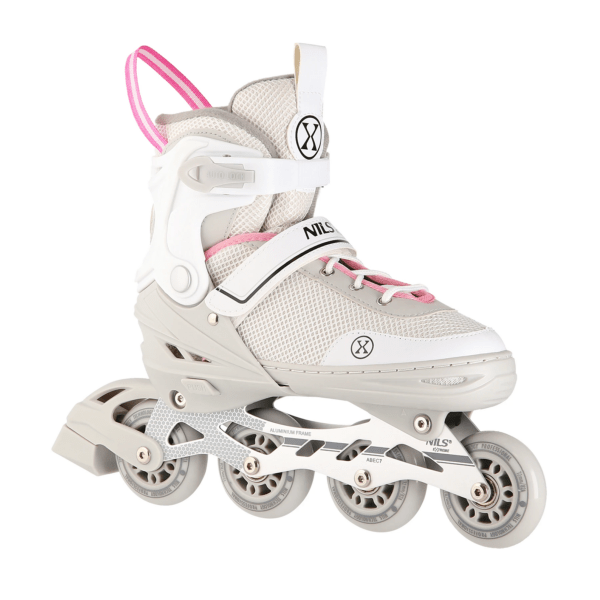 2in1 (rull)uisud NILS EXTREME NH18188 In-line Skates/Hockey Ice Skates, valge-roosa, M (34-38) - Image 3