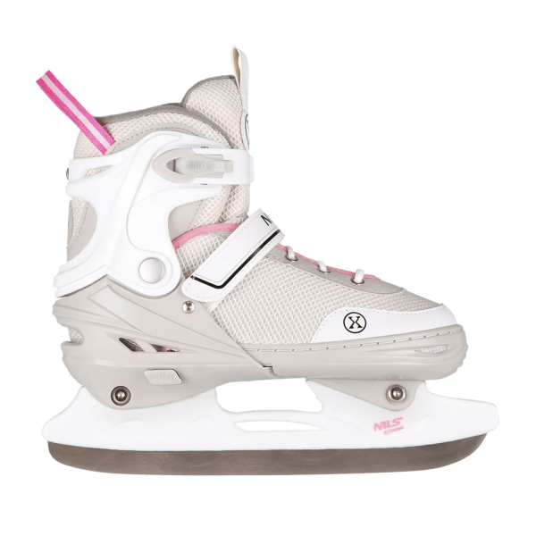 2in1 (rull)uisud NILS EXTREME NH18188 In-line Skates/Hockey Ice Skates, valge-roosa, M (34-38) - Image 2