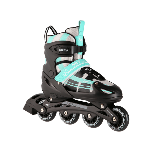 2in1 (rull)uisud NILS EXTREME NH18366A In-line Skates/Hockey Ice Skates, must-roheline - Image 2