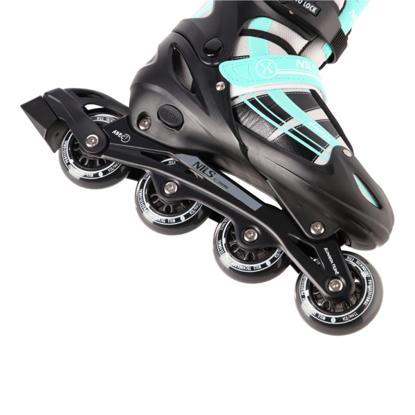 2in1 (rull)uisud NILS EXTREME NH18366A In-line Skates/Hockey Ice Skates, must-roheline - Image 3