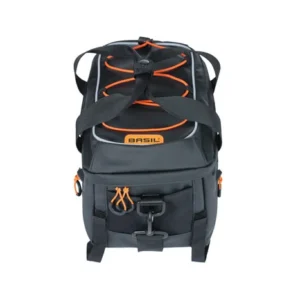 Pakiraamikott BASIL Miles Tarpaulin 8L, must-oranž