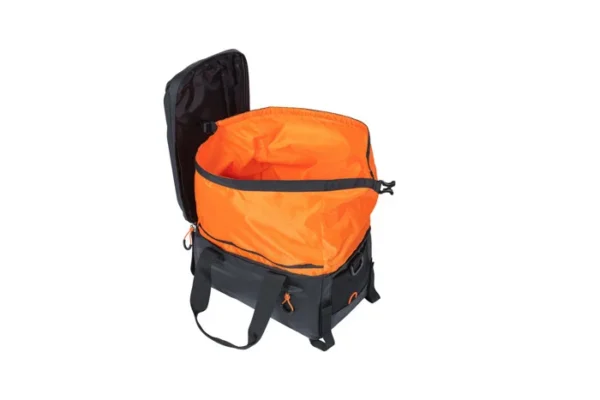 Pakiraamikott BASIL Miles Tarpaulin 8L, must-oranž - Image 5