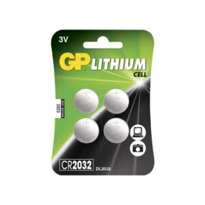 Patarei GP CR2032-U4 liitium patarei 4-pakk