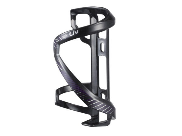 Pudelihoidja LIV Airway Composite Sidepull L, Black/Purple, must-lilla